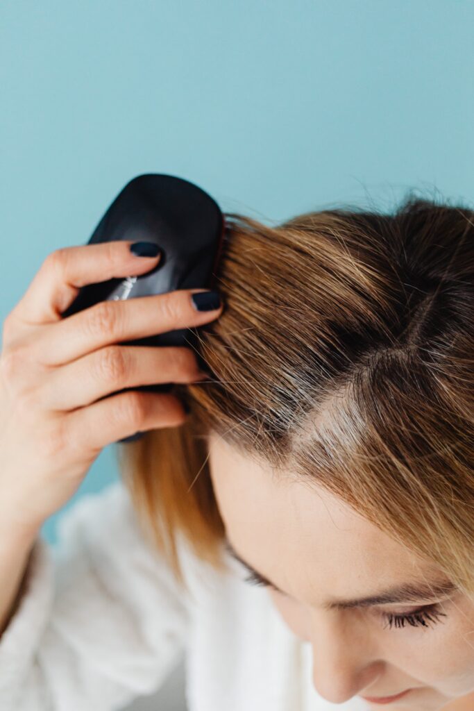 how to regain hair loss from stress